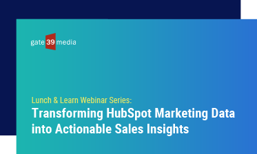 Transforming HubSpot Marketing Data into Actionable Sales Insights